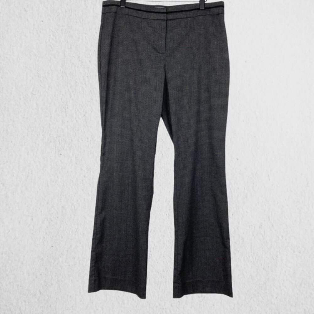 Le Chateau Tweed Viscose Blend Flare Leg Pant Sz12